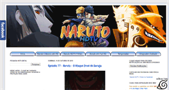 Desktop Screenshot of narutohdtv.com